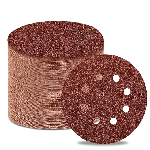 100 Grit 5 Inch Sanding Discs Hook and Loop Sandpaper by SzarintSurfaceCareSolution
