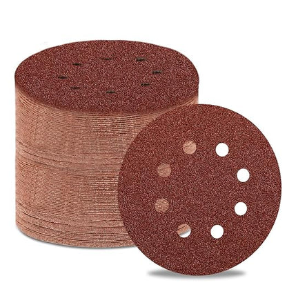 100 Grit 5 Inch Sanding Discs Hook and Loop Sandpaper by SzarintSurfaceCareSolution