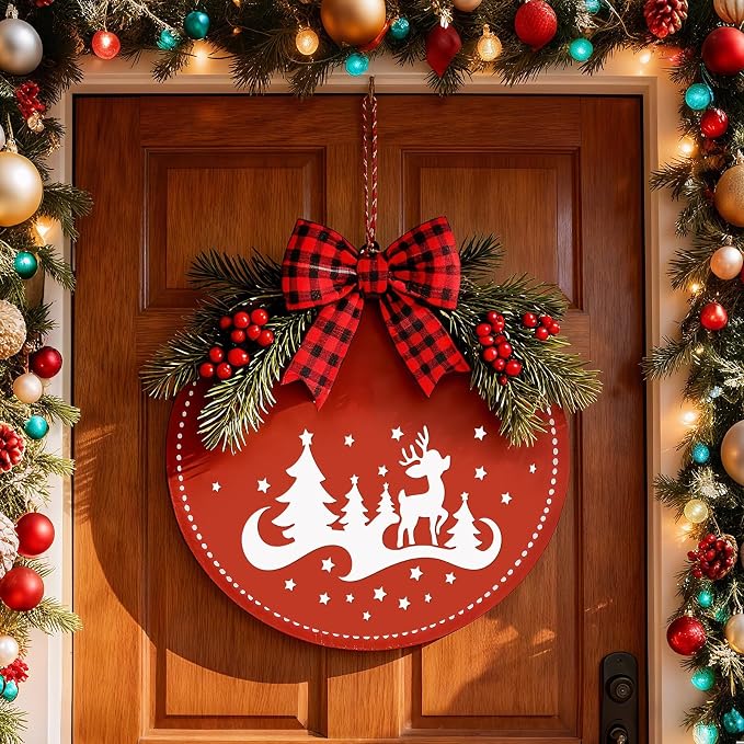 14Pcs Larger Christmas Stencils - Image 2