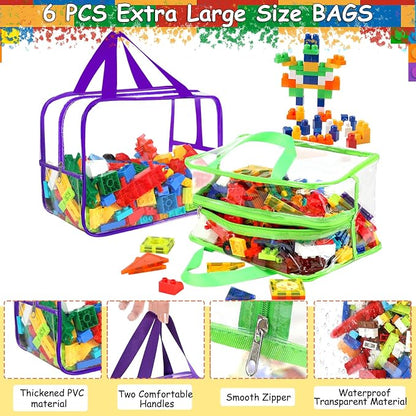 6 Colors Widen X-Large Storage Bags 12.6×9.25×6.9In - Image 3
