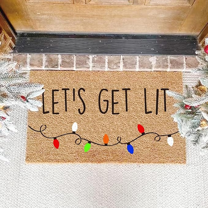 Christmas Stencils for Door Mats Reusable Large Doormat Stencils for Painting - Image 6