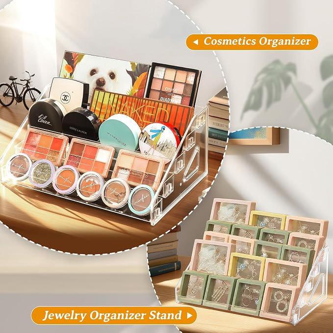 2 Pack 5 Tier Acrylic Card Display Stand, Baseball Cards, Sports Cards - Image 6