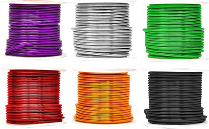 Mandala Crafts 12 Gauge Anodized Aluminum Craft Wire by MandalaCrafts