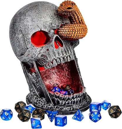 Dice Tower Skull Dice Tower Dice Roller by Wettarn