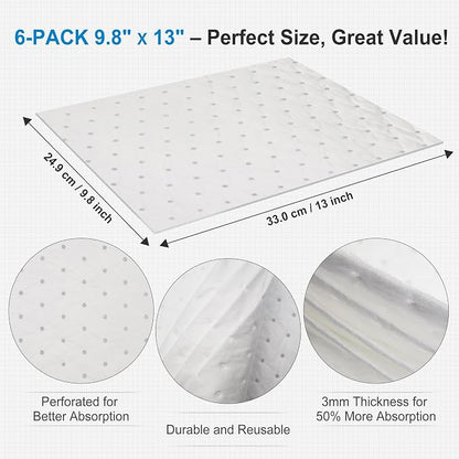AAwipes Oil Absorbent Pads Garage Accessories Oil Spill Control Oil Absorbing - Image 3