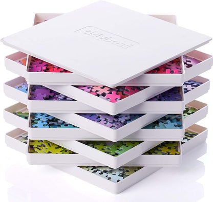 Tidyboss 8 Puzzle Sorting Trays by Tidyboss