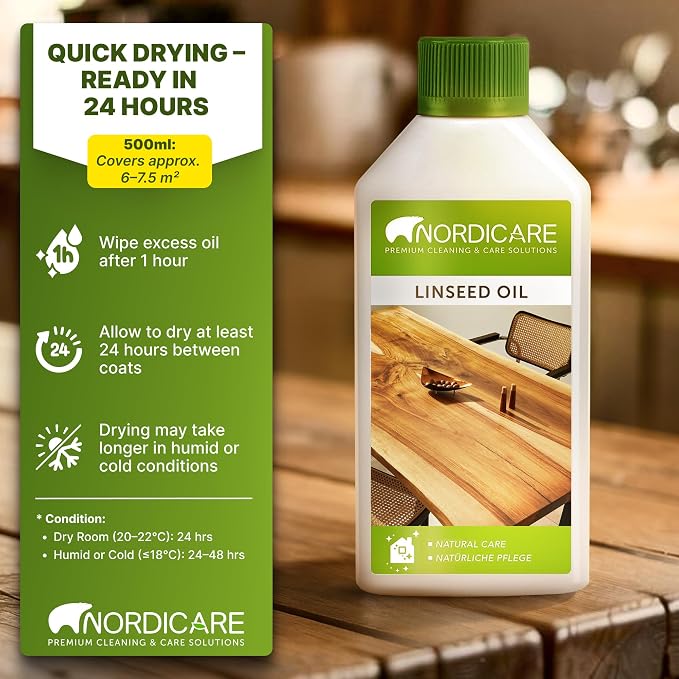 Nordicare Linseed Oil for Wood - Image 6