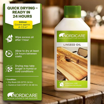 Nordicare Linseed Oil for Wood - Image 6
