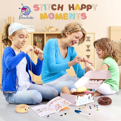 Crochet Kit for Beginners, Beginner Crochet Starter Kit w Step-by-Step Video - Image 3
