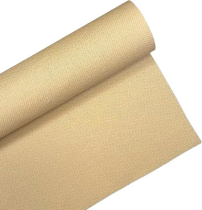 2 Sheets of Wheat 14 Count Aida Cloth – 21 x 21 Inch Pre-Cut Fabric Squares – - Image 6