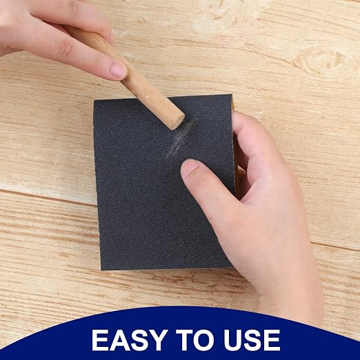 Romeda 72Pcs Sand Paper, 9x3.6 Inches, Silicon Carbide, - Image 6