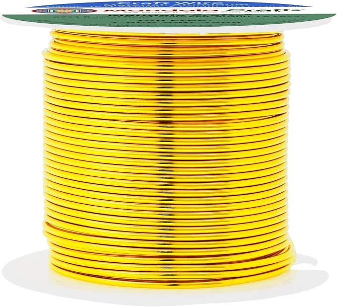 Mandala Crafts 16 Gauge Anodized Aluminum Craft Wire by MandalaCrafts