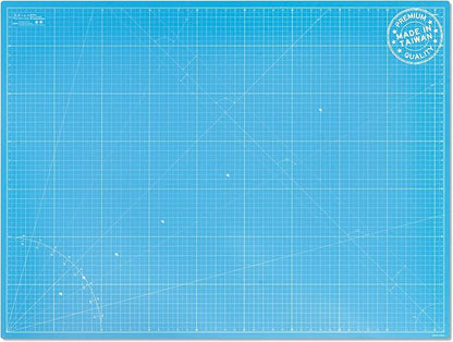 Elan Cutting Mat A0 Blue, Extra Large Self Healing Cutting Mat 36 x 48 Inch by Elan
