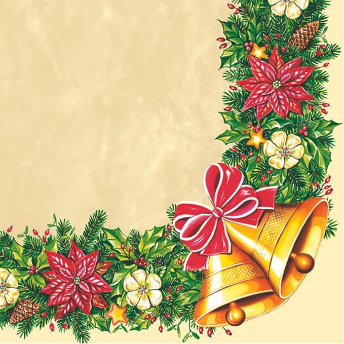 20-ct 13x13 Christmas Paper Decoupage Napkins, 3-Ply Servilletas Tissue Napkin by KeepUnique