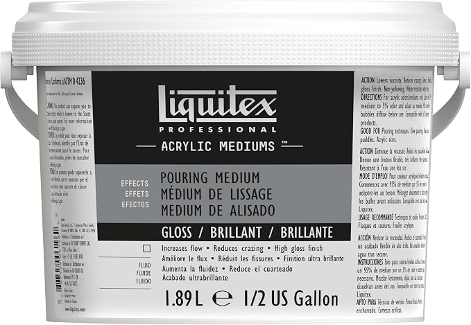 Liquitex Professional Effects Gloss Pouring Medium, 1.89L Bucket by Liquitex