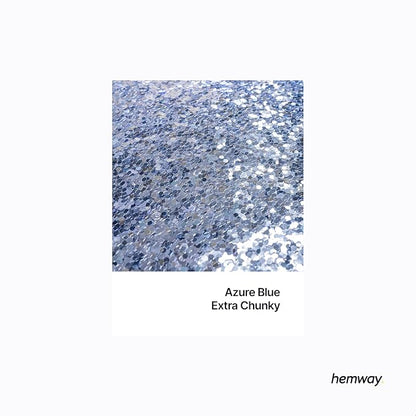 Hemway Polyurethane & Epoxy Resin Glitter 100g / 3.5oz Metallic Crystal Flake - Image 2
