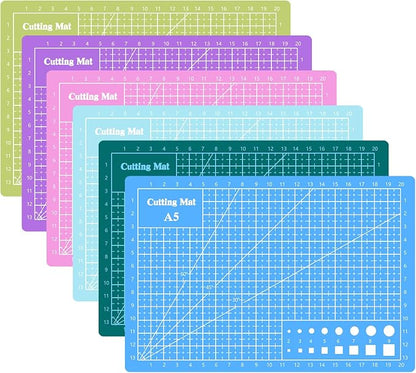 Cutting Mat 8in6in Self Healing Cutting Mat Size Double Sided 5-Ply Rotary by Unknown