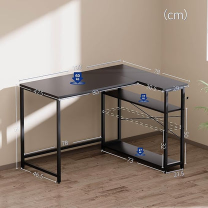 Pamray 43 Inch L Shaped Computer Desk - Image 3