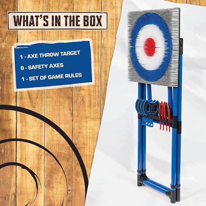 EastPoint Original Axe Throwing Game Set – Steel Frame Target - Image 2
