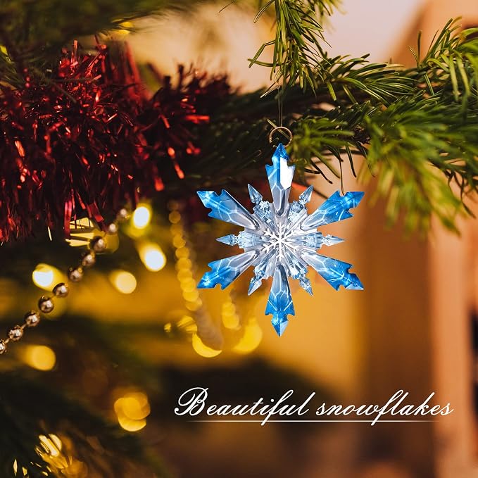 LET'S RESIN Christmas Resin Molds, 3D Ice Crystal Resin Ornament Molds - Image 4