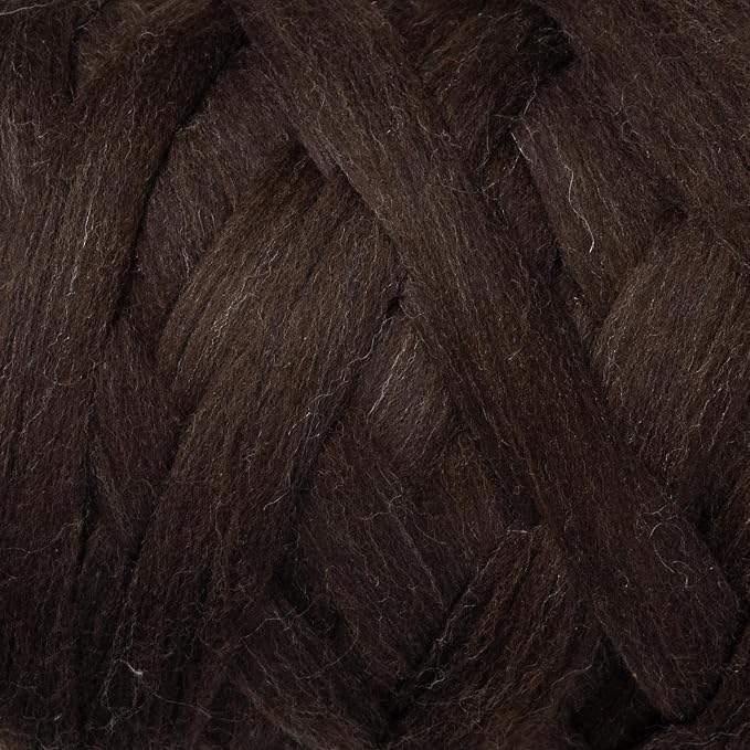 Natural Wool Bulky chunky yarn roving, 8 lb. Best fot hand made Spinning - Image 4
