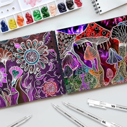 Silver Gel Pens 3-Pack - Image 7