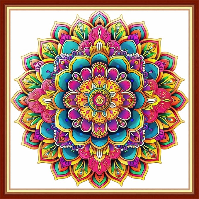 Dimensean Stamped Cross Stitch Kits Full Range of Embroidery Patterns Starter by DimenseanCrossStitchKits