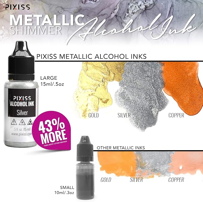 Metallic Alcohol Ink Set - Image 3