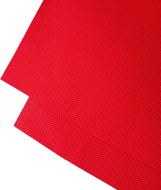 2 Sheets of Red 11 Count Aida Cloth – 21 x 21 Inch Pre-Cut Fabric Squares – - Image 5