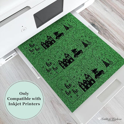 Cardstock Warehouse Diamond Print Inkjet Glitter - Image 4
