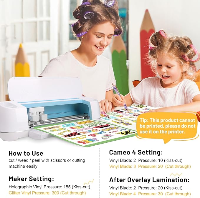 TECKWRAP Laminating Sheets Clear Laminate Sheets Sticker Paper - Image 4