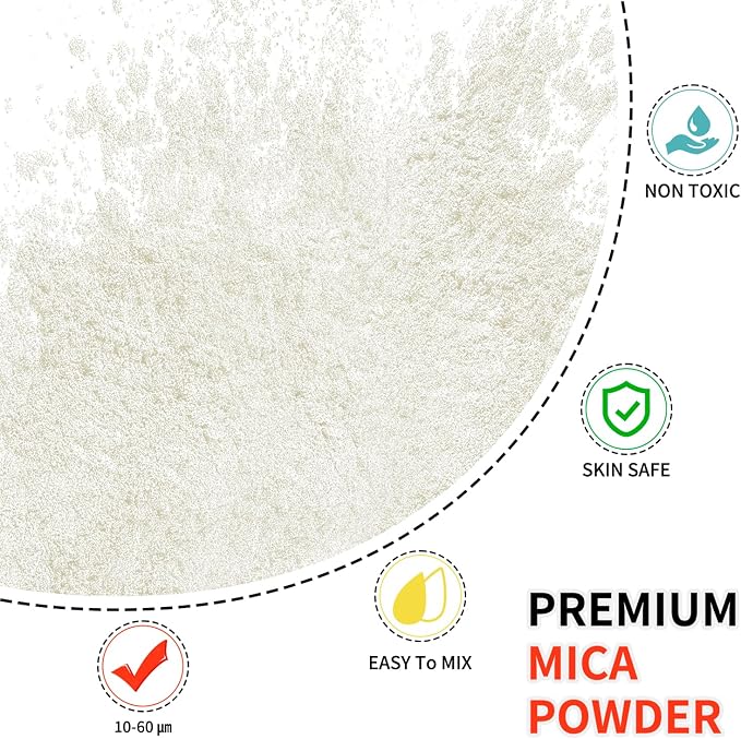 Mica Powder - 100g Mica Powder for Epoxy Resin - Metallic Color Pigment for - Image 2