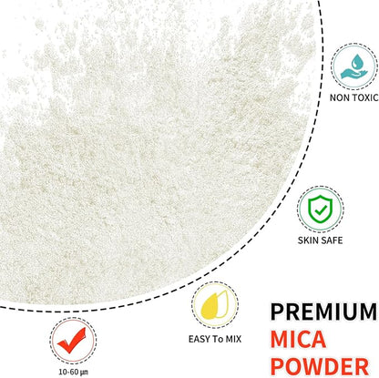 Mica Powder - 100g Mica Powder for Epoxy Resin - Metallic Color Pigment for - Image 2