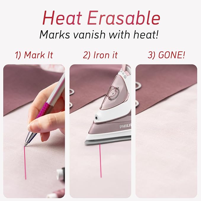 Lange & König Heat Erasable Fabric Marking Pens - Image 2