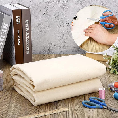 AK TRADING CO. Muslin Fabric/Textile Unbleached - Image 3