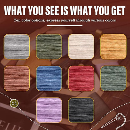 Repair Sewing Kit, Upholstery Needle and Thread Kit - Image 3