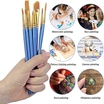 DUGATO Halloween Artist Paint Brush & Palette Set - Image 4