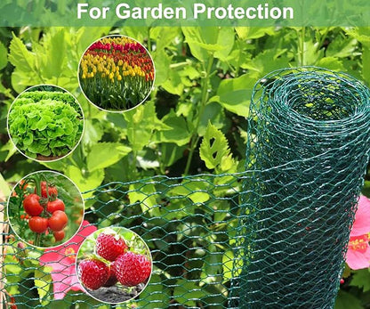 Chicken Wire for Floral Arrangements, 15.7 x 157 Inches Green Mesh, 0.6 Inch - Image 4