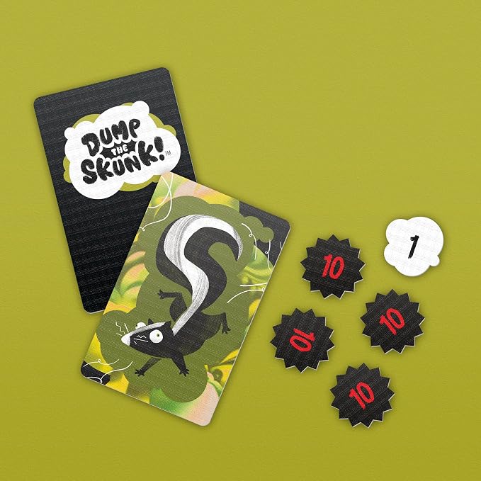 Dump The Skunk! Game | Family Card Game by Reiner Knizia | Ages 7 and Up | 2-6 - Image 9