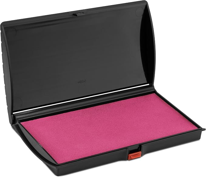 Large Premium Pink Ink Stamp Pad by Rubber+Stamp+Creation