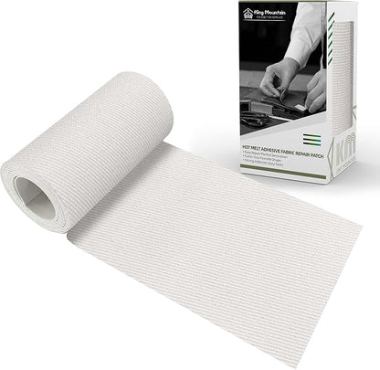 KING MOUNTAIN 100% Cotton Fabric Iron-on Repair Patch, Inside&Outside Clothes by ForABetterHomeLife