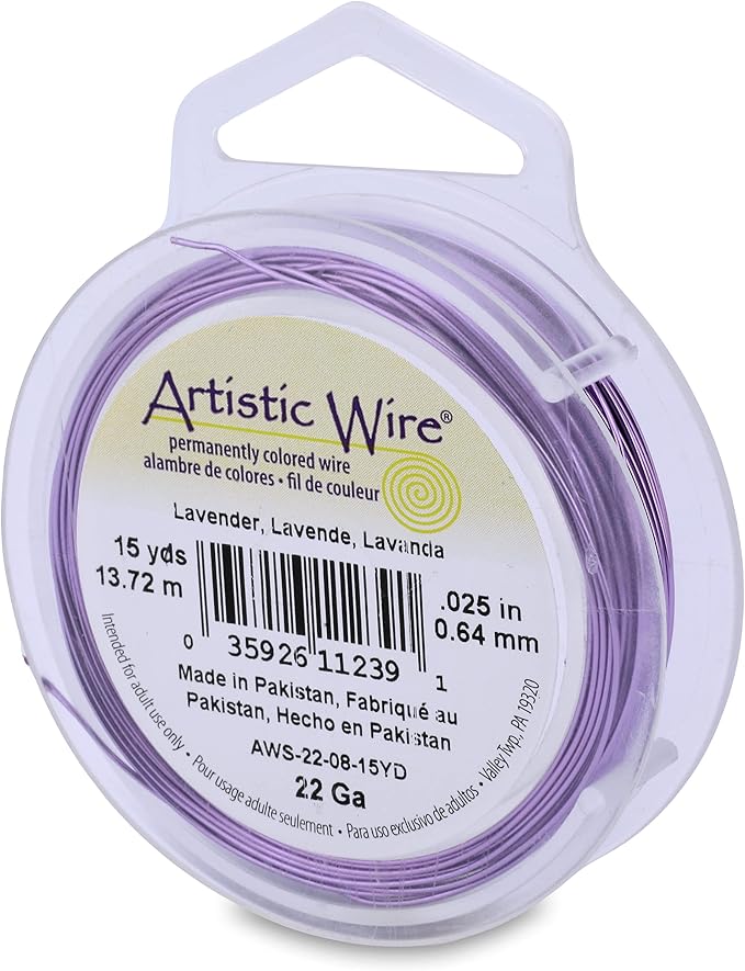 Artistic Wire, 22 Gauge Tarnish Resistant Colored Copper Craft Jewelry Wrapping by Unknown