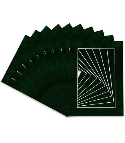 Pack of 25 Acid Free 8x10 Mats Bevel Cut by Poster+Palooza