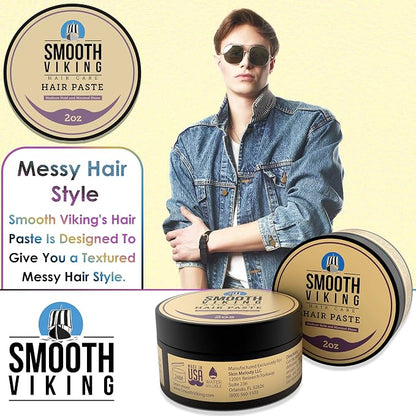 Smooth Viking Hair Paste for Men - Image 6
