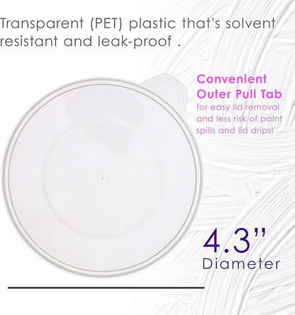 Pouring Masters 12-Pack Mixing Cup Lids - Image 3