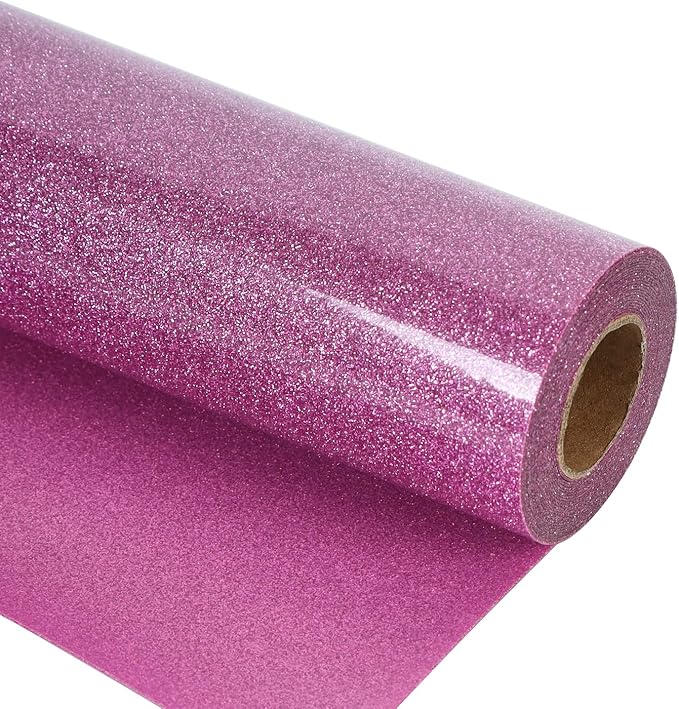 guangyintong Glitter Purple Pink Heat Transfer Vinyl HTV Rolls by guangyintong