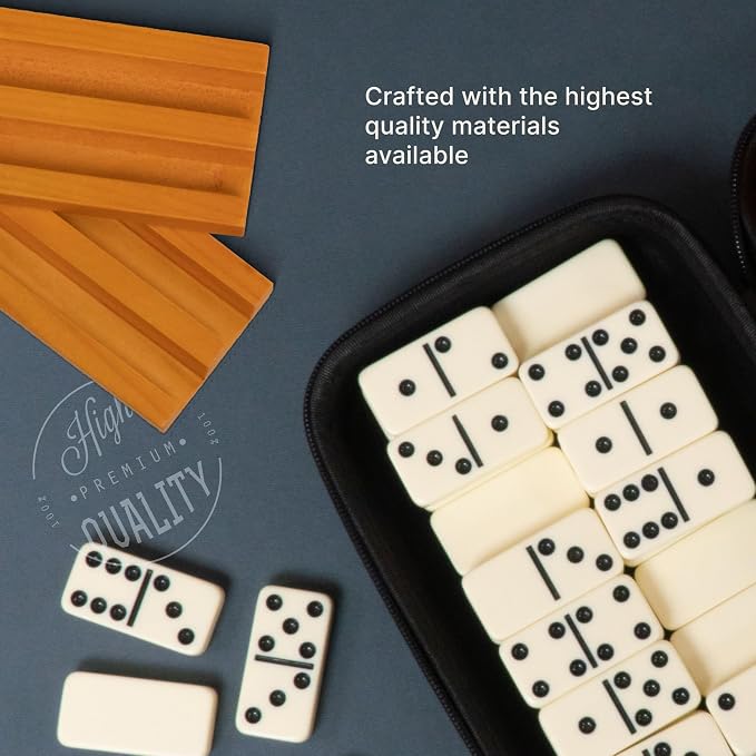 Queensell Dominos Set for Adults - Image 6