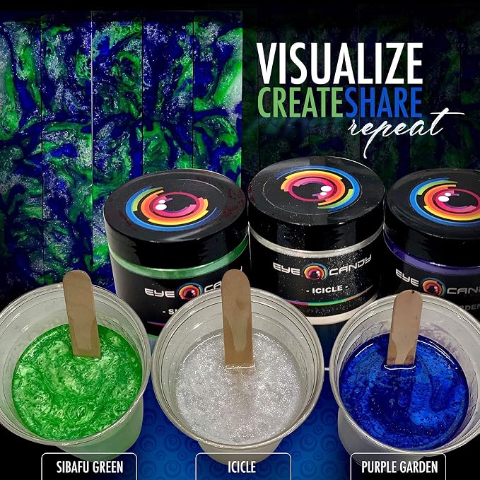 Eye Candy Pigments Premium Green Mica Powder - Image 6