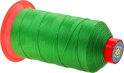Mandala Crafts Bonded Nylon Thread Green Heavy Duty Sewing Threads - Image 2