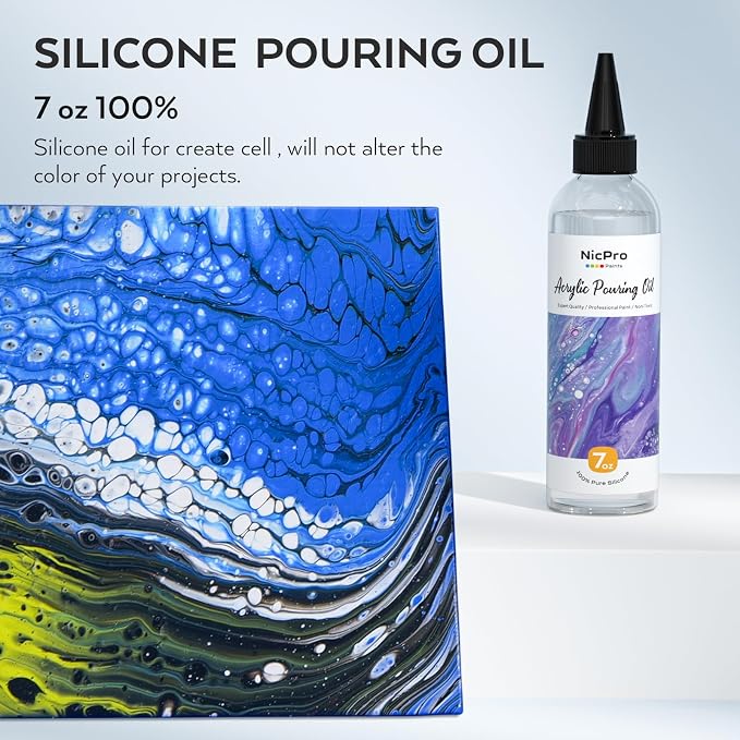 Nicpro 7 Ounce Silicone Pouring Oil - Image 2